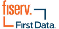 fiserv. first data logo